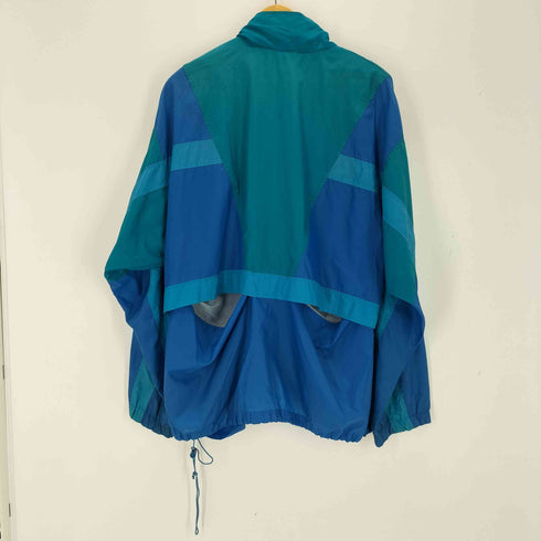ナイキ NIKE 90s 銀タグ ロゴ刺繍ナイロンジャケット メンズ JPN:XL